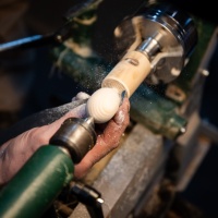 Das innere einer Maschine.